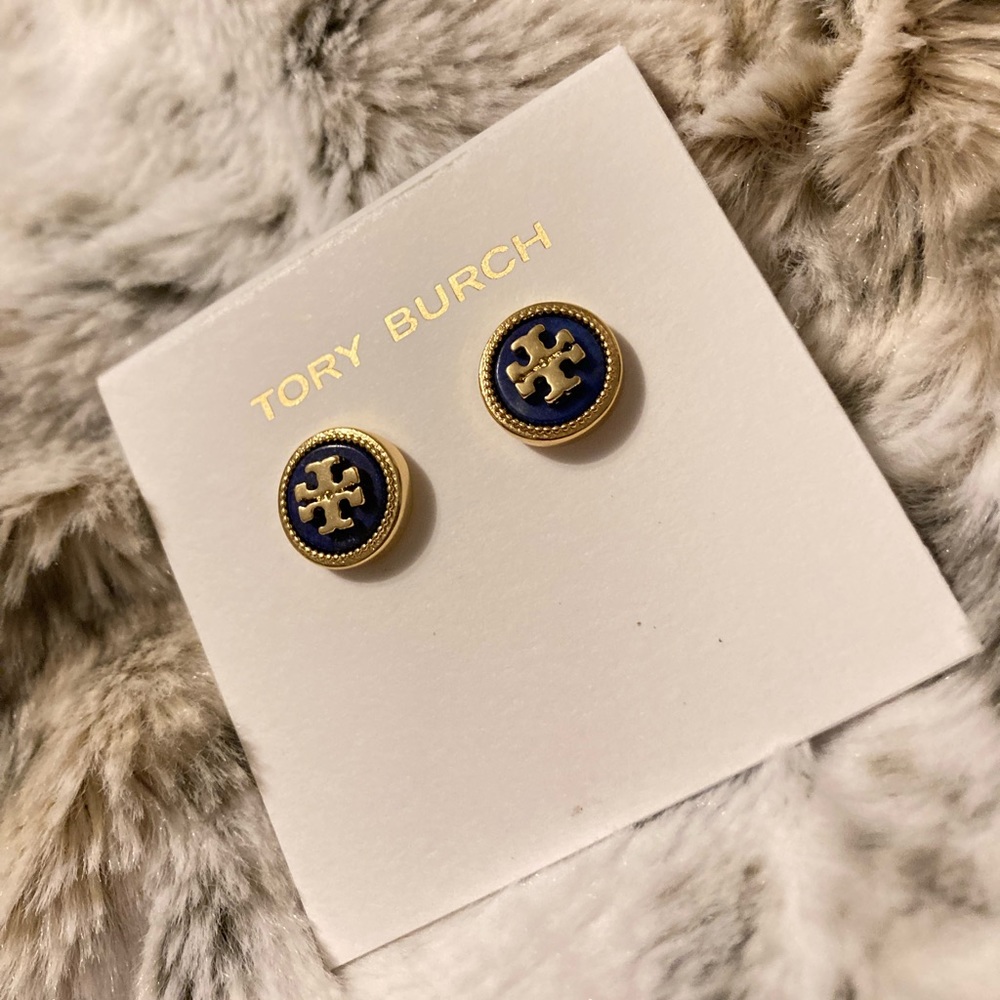 Tory Burch Logo Studs - Picture 4 of 5